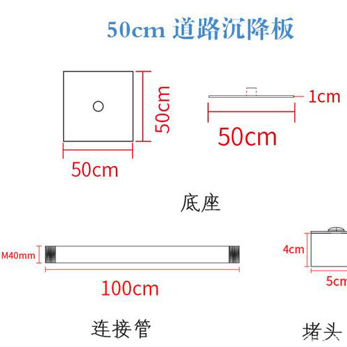 呼和浩特沉降板规格型号如何选择?